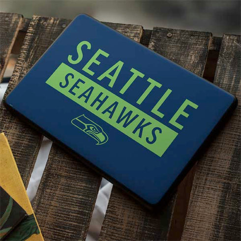 NFL Seattle Seahawks Blue Performance Series Google Pixelbook Go Skin
